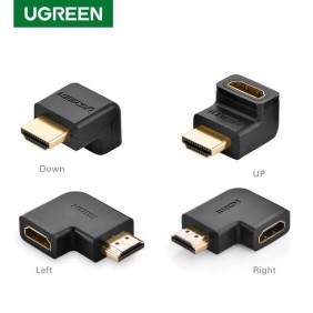 UGREEN 4k HDMI 2.0 Male to Female 90 Degree - HD112 20110