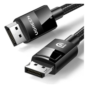 UGREEN 8K Display Port 1.4 Male to Male Braided Cable, Available in 1.5M, 3M, 5M - DP114 80391 80393 80394