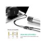 UGREEN Audio Cable Splitter 3.5mm male to 2 female 3.5mm Braid, Connects Audio + Mic at the Same Time - AV141 30620