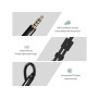 UGREEN Audio Cable Splitter 3.5mm male to 2 female 3.5mm Braid, Connects Audio + Mic at the Same Time - AV141 30620