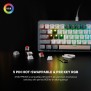 Fantech STELLAR Edition MK912 - ATOM PRO63, 3 Modes:  Bluetooth, Wireless & Wired, Built-in Battery, Mechanical Gaming Keyboard