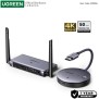 UGREEN 4K HDMI Wireless Extender, 50 Meters Wide Range, HDMI & VGA-Receiver, Powerful Chipset - CM586 90909A