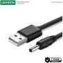 UGREEN USB 2.0 to DC 3.5mm charging cable 1M, support up to 60W - US277 10376