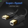 UGREEN Super Speed Cable Printer USB-A to USB-B, Available in 1.5M, 5M - US135 10350 10352