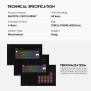 Fantech MK857 MAXFIT61, Wired Modular Mechanical Gaming Keyboard with RGB Lighting