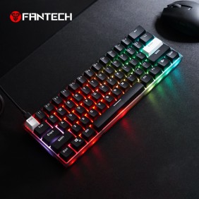 Fantech MK857 MAXFIT61, Wired Modular Mechanical Gaming Keyboard with RGB Lighting