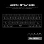 Fantech MK857 MAXFIT61, 3 Modes: Bluetooth, Wireless & Wired, Rechargeable Built-in Battery, Modular Mechanical Gaming Keyboard