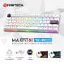 Fantech MK857 MAXFIT61, 3 Modes: Bluetooth, Wireless & Wired, Rechargeable Built-in Battery, Modular Mechanical Gaming Keyboard