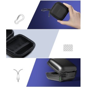 Waterproof Small size Case for Earphone, Cable, Charger, Earbuds & Memory Card - LP128 40816