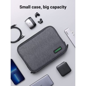 UGREEN Portable Electronic Organizer Case, Multi-functional Storage Bag, IPAD & Accessories - LP139 50147