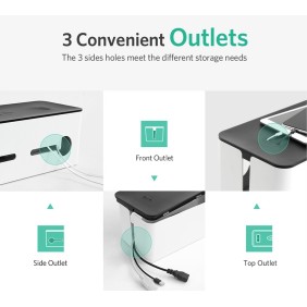 Universal Cable Management Box, Available in Small and Large Size - LP110 30397 30398