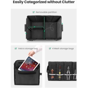 UGREEN Car Trunk Organizer 55L, Waterproof, Foldable, Made of high quality materials - LP256 80710