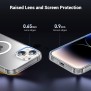 UGREEN Crystal Transparent Magnetic Protective Case for iPhone 15/16 - 25396 25397 25398 25399 45925 45927 45928