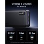 UGREEN Power Bank 22.5W PD, 3 Ports 20000 mAh, Smart & Fast Charging for Phones, Tablets, Ipads - PB312 25683