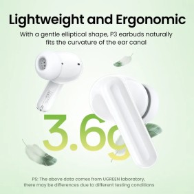 UGREEN HiTune P3 Active Noise Cancelling Wireless Earbuds, Bluetooth 5.4 Clear Call - WS207 45110