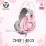 Fantech HG20 CHIEF II, Pro Gaming Headset Pink Sakura Edition