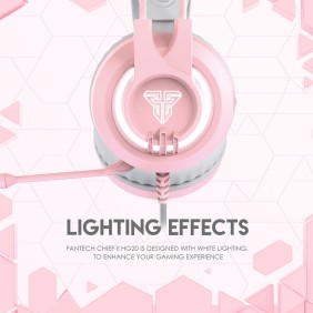 Fantech HG20 CHIEF II, Pro Gaming Headset Pink Sakura Edition