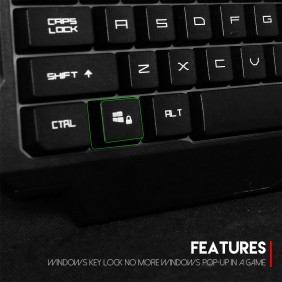 Fantech K511 HUNTER PRO, RGB Lighting, Wired Gaming Keyboard