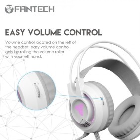 Fantech HG20 CHIEF II, Pro Gaming Headset White Space Edition