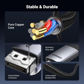 UGREEN Display Port Male To HDMI Male 4K Cable - DP119 15774