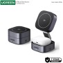 UGREEN 2-in-1 Magnetic  Wireless Charger for IPhone + AirPods, MagFlow Qi2 Magnetic Foldable Charging Station - W702 35316