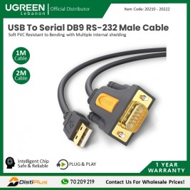 USB To Serial DB9 RS-232 Male Adapter Cable UGREEN CR104...