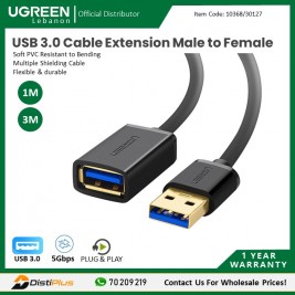 USB 3.0 Cable Extension Male to Female  UGREEN US129 -...