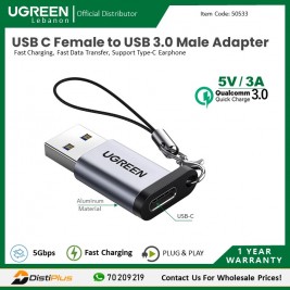 USB C Female to USB 3.0 Male Adapter UGREEN US276 - 50533