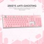 FANTECH Gaming Bundle Keyboard K613L + Mouse VX7 + Headset HG20 + Mouse Pad MP35 (Pink Sakura Edition)