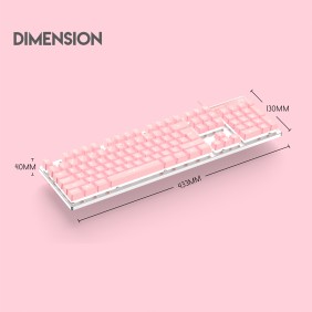 FANTECH Gaming Bundle Keyboard K613L + Mouse VX7 + Headset HG20 + Mouse Pad MP35 (Pink Sakura Edition)