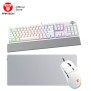 FANTECH Gaming Bundle Keyboard MK853 + Mouse VX9S + Mouse Pad MP903 (White Space Edition)