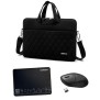 Bundle Bag Laptop KMC428 + Wireless Mouse 726W+ Mouse Pad CY016