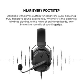 Fantech MH91 ALTO, Extra Comfortable, Multiplatform Gaming Headset