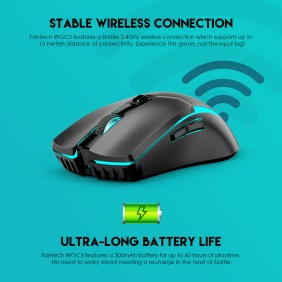 Fantech WGC2 VENOM II Wireless Gaming Mouse With Built-in Battery