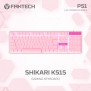 Fantech P51 Gaming Set 5in1: Keyboard + Mouse + Mousepad + Headset + Stand Headset, RGB Lighting, Gaming Bundle (Pink)