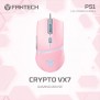 Fantech P51 Gaming Set 5in1: Keyboard + Mouse + Mousepad + Headset + Stand Headset, RGB Lighting, Gaming Bundle (Pink)