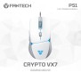 Fantech P51 Gaming Set 5in1: Keyboard + Mouse + Mousepad + Headset + Stand Headset, RGB Lighting, Gaming Bundle (White)